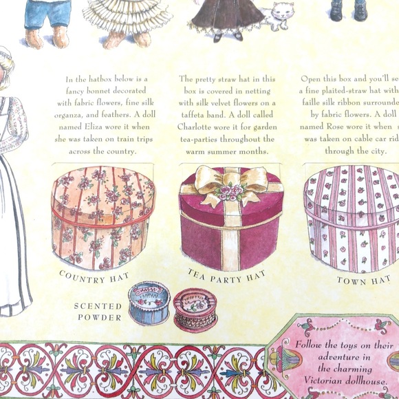 The Enchanted Dolls House Victorian Pop Up Book by Robyn Johnson 2006 Hardcover - Picture 6 of 15